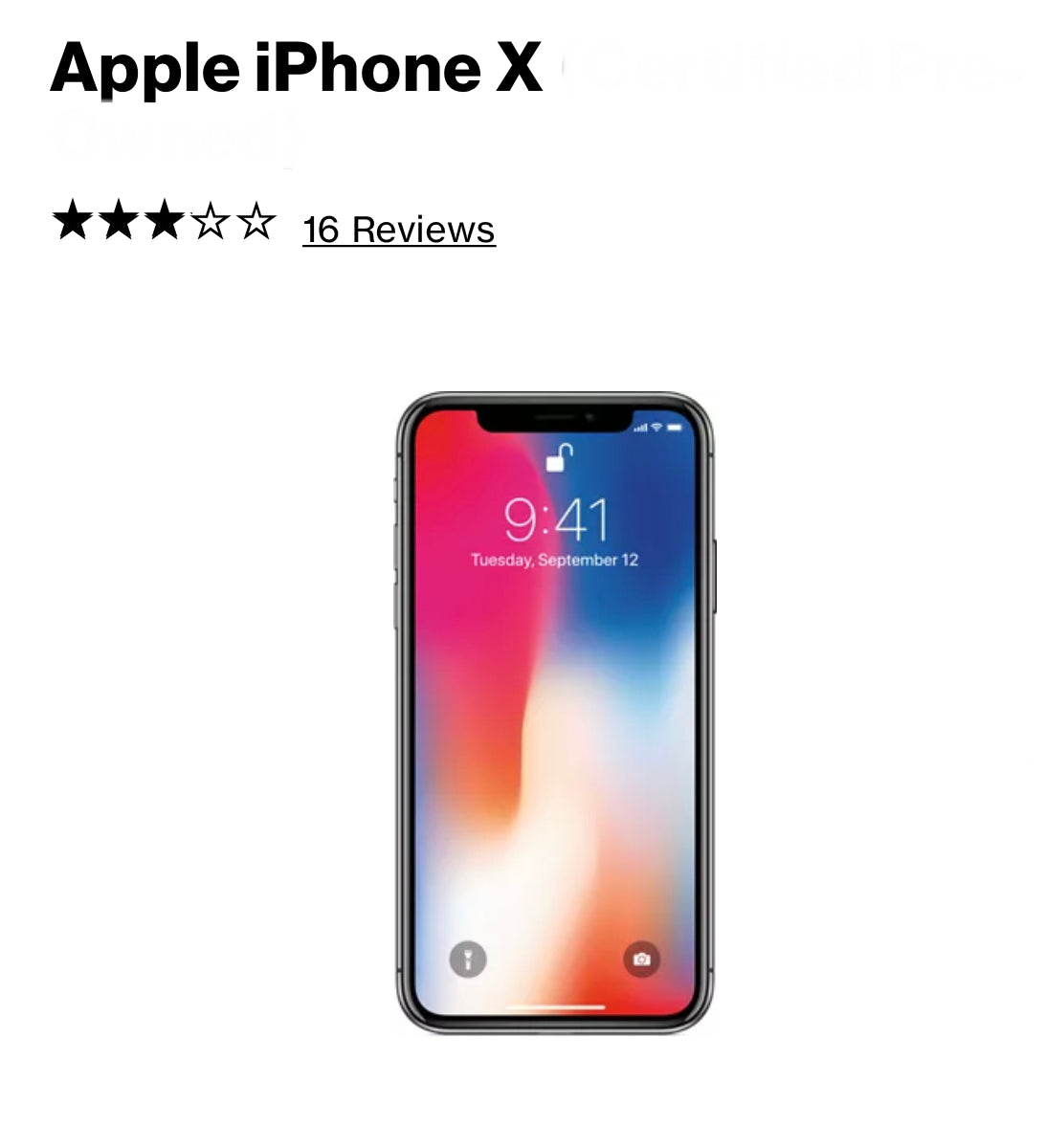 iPhone X Repair